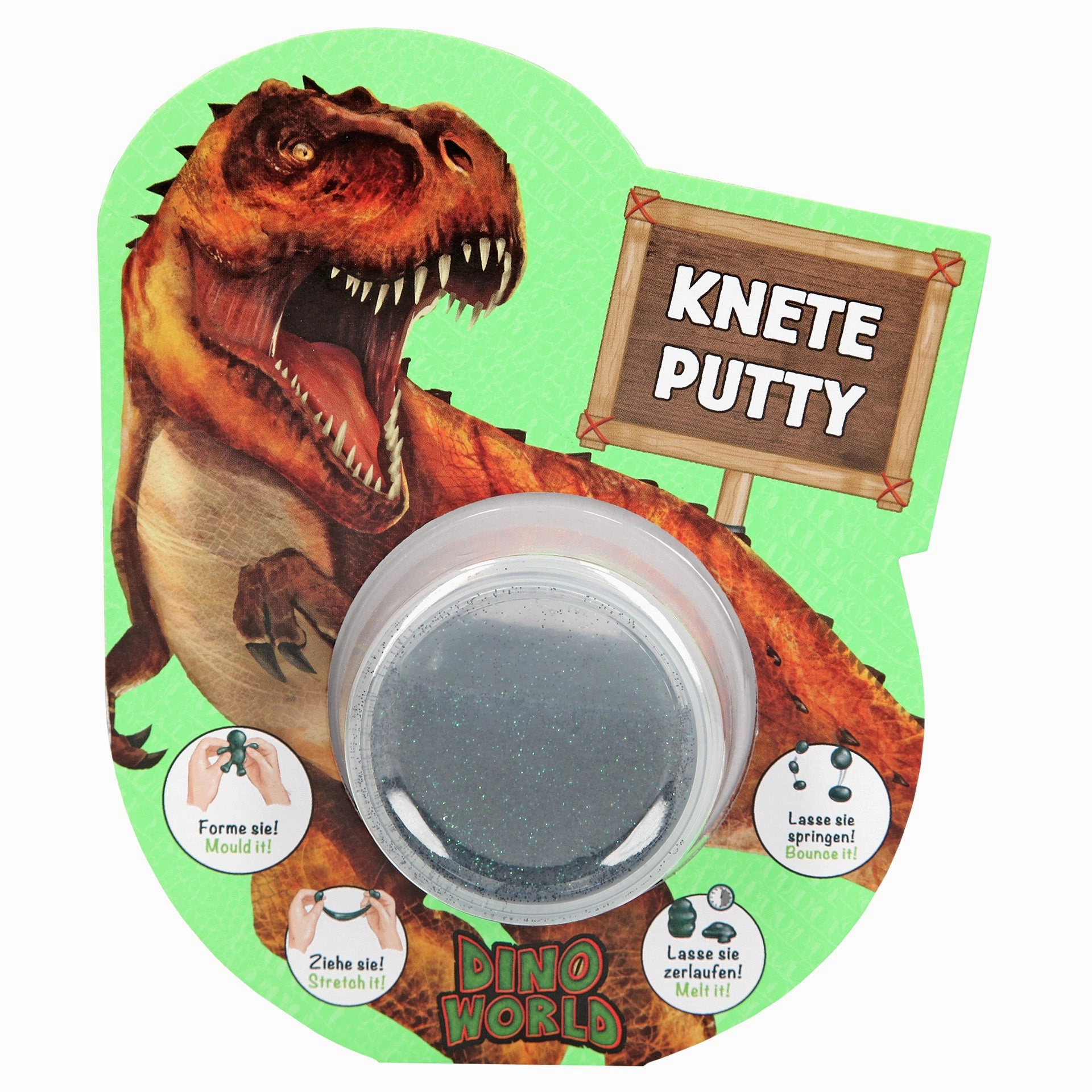 Depesche Dino World Jumping Clay with Glitter (1pc)