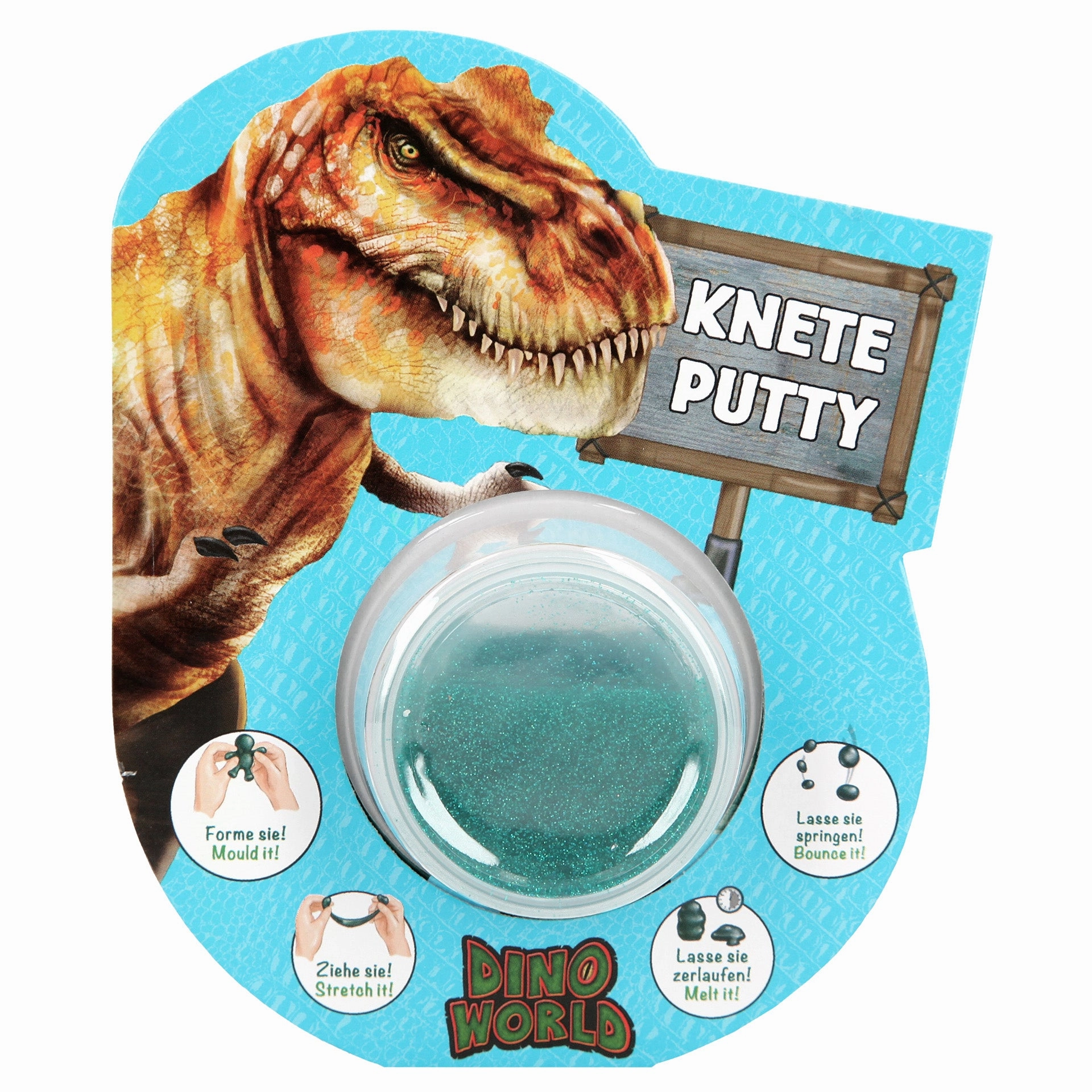 Depesche Dino World Jumping Clay with Glitter (1pc)