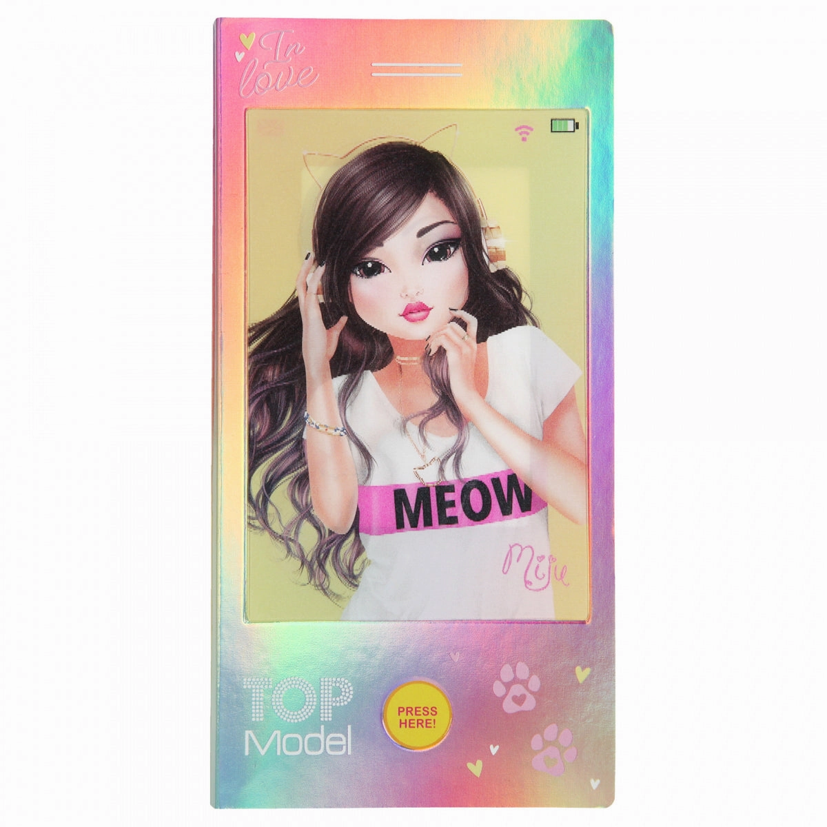Depesche Topmodel Mini Colouring Book with Sound (1 pc)
