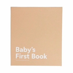 Design Letters Baby's First Book Pastel Beige