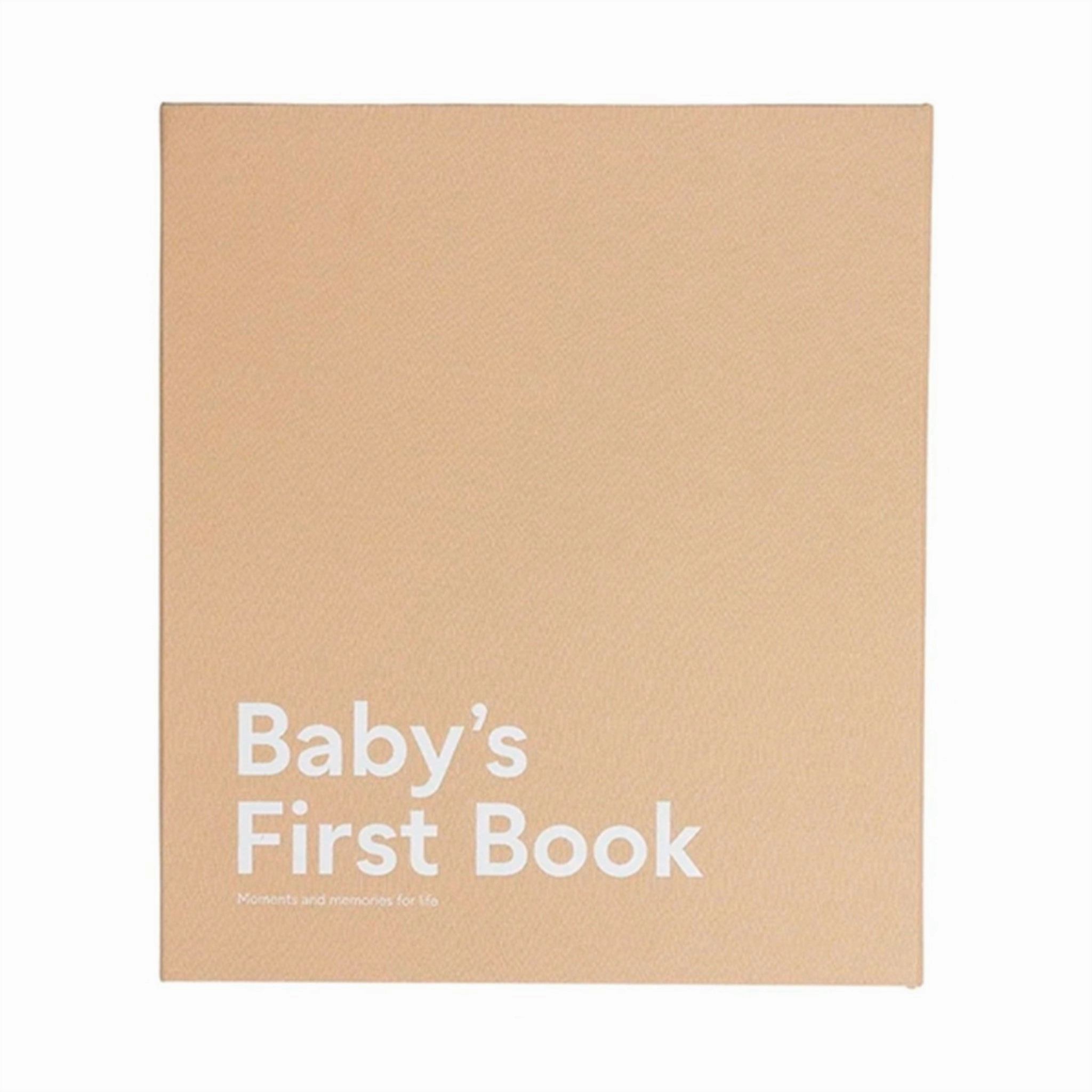 Design Letters Baby's First Book Pastel Beige