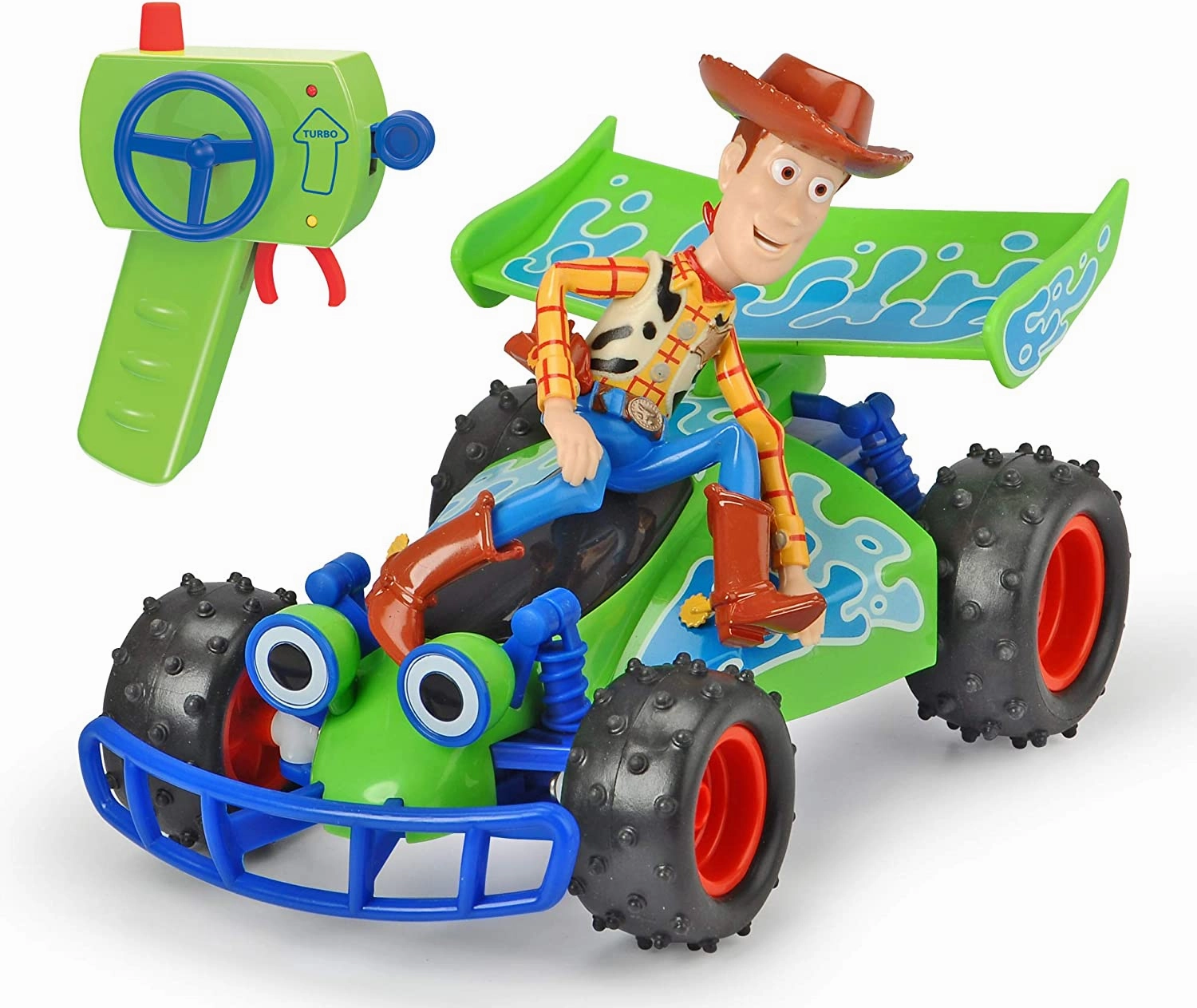 DICKIE - RC TOY STORY 4 BUGGY WITH WOODY, 1:24