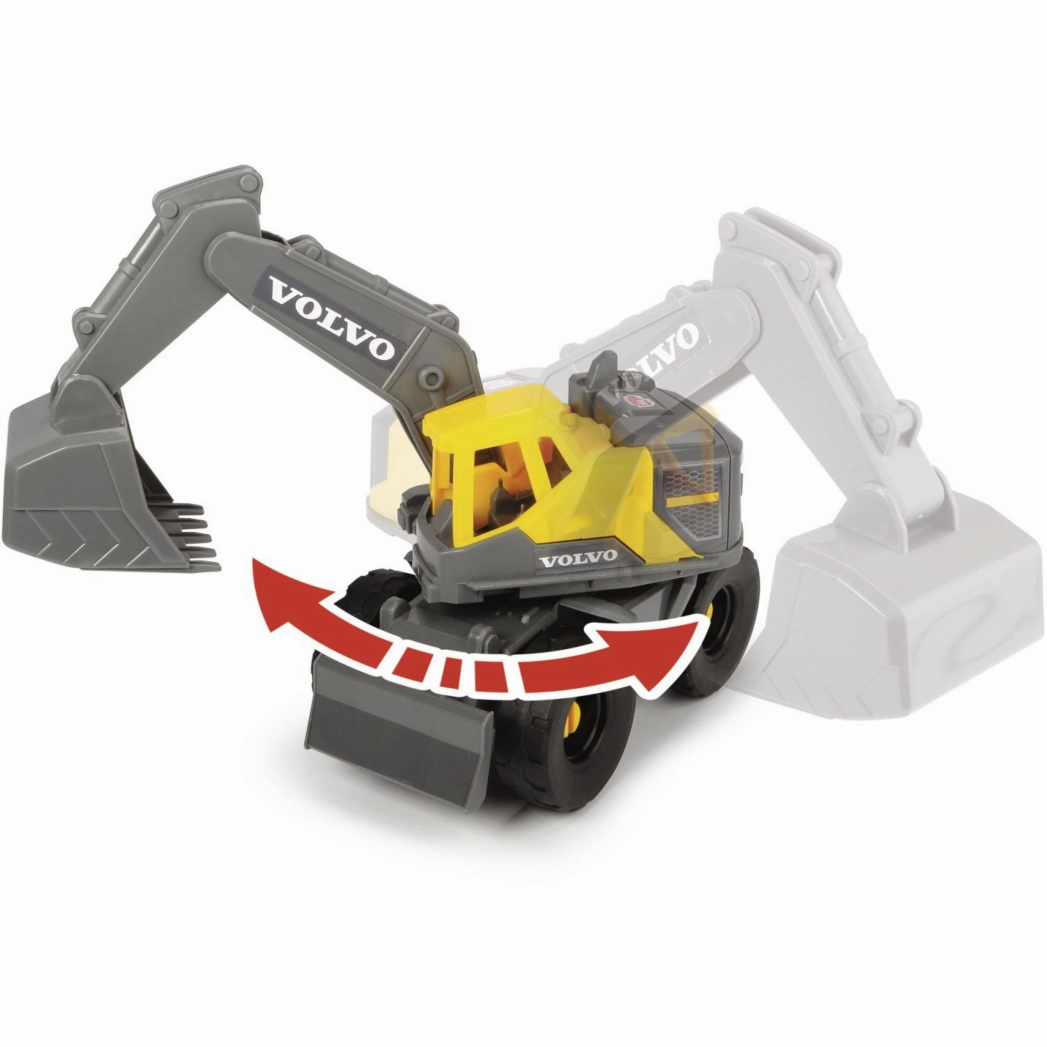 Dickie Toys Mack/Volvo Truck With Vehicles