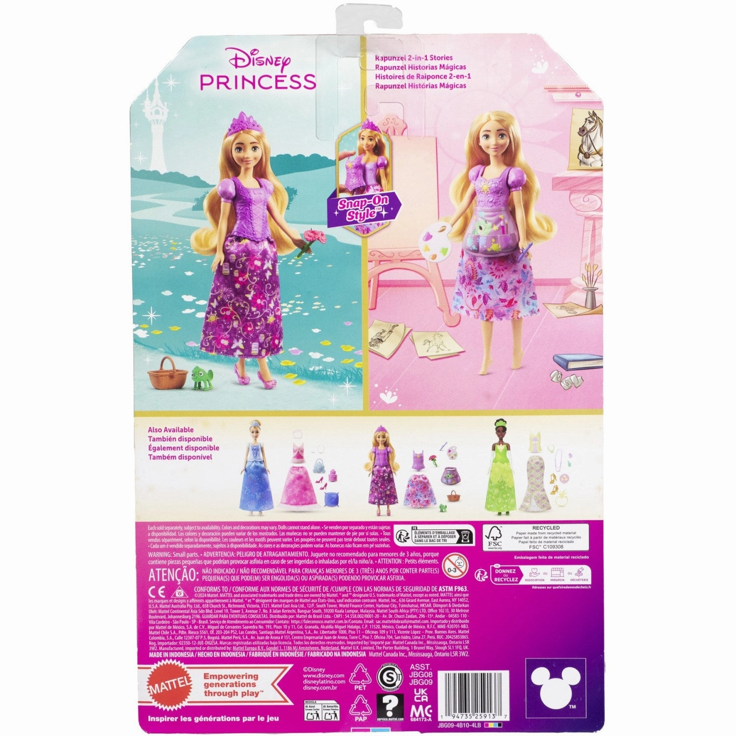 Disney Princess Storytelling Rapunzel Doll