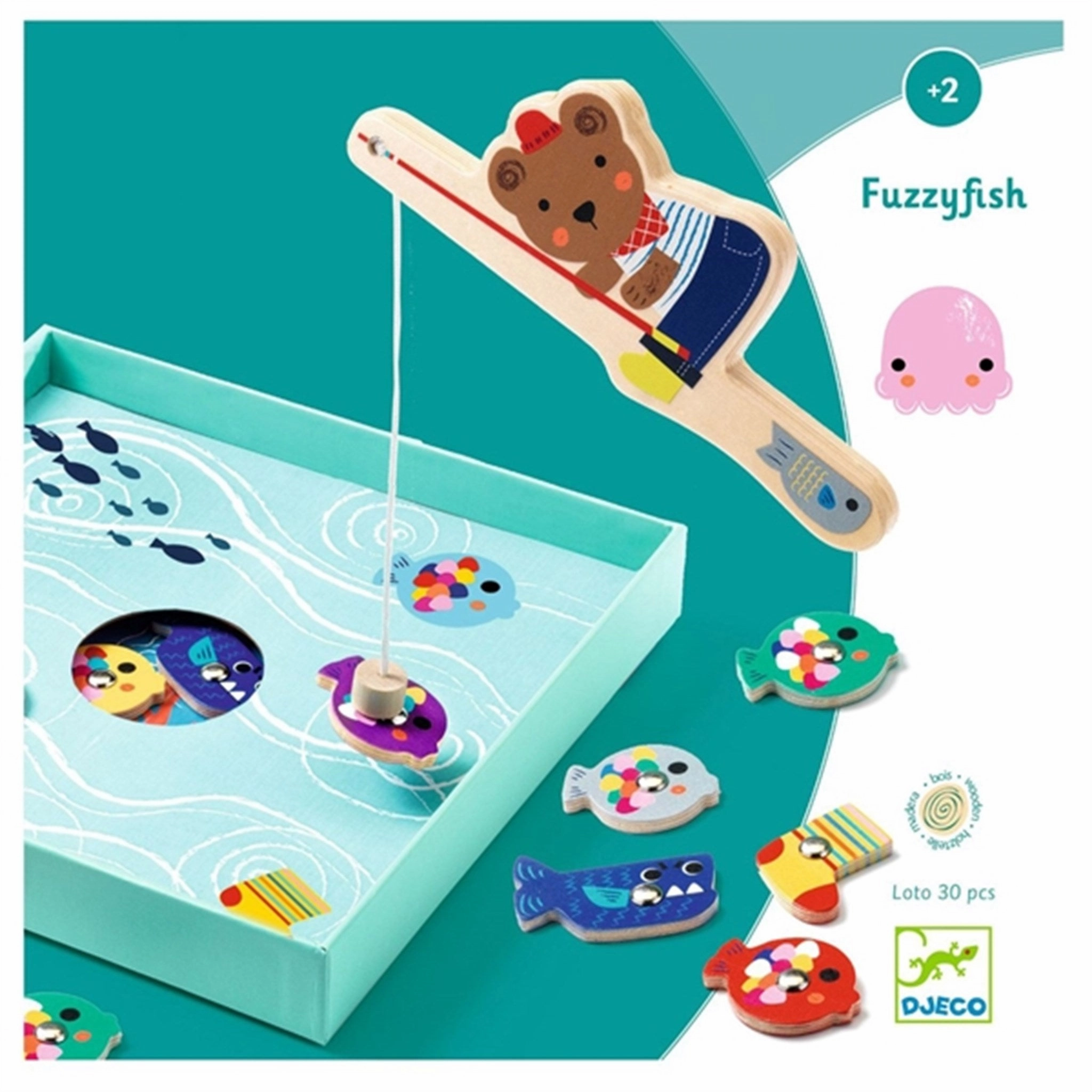 Djeco Fishing Game Fuzzyfish
