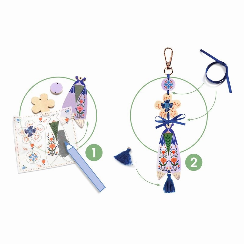 Do It Yourself Butterfly Bag Charms