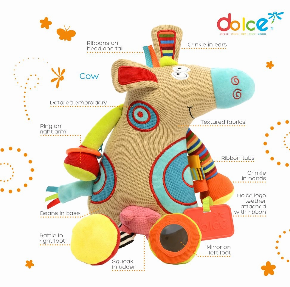 Dolce Toys Cow