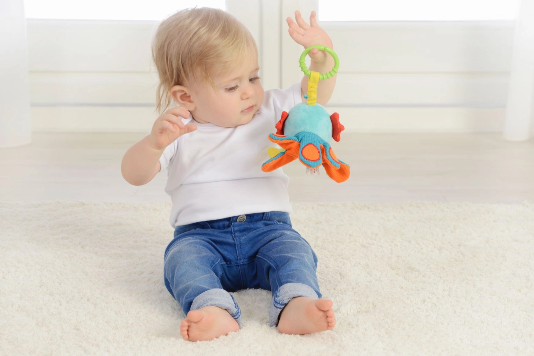 Dolce Toys Shaker Peacock