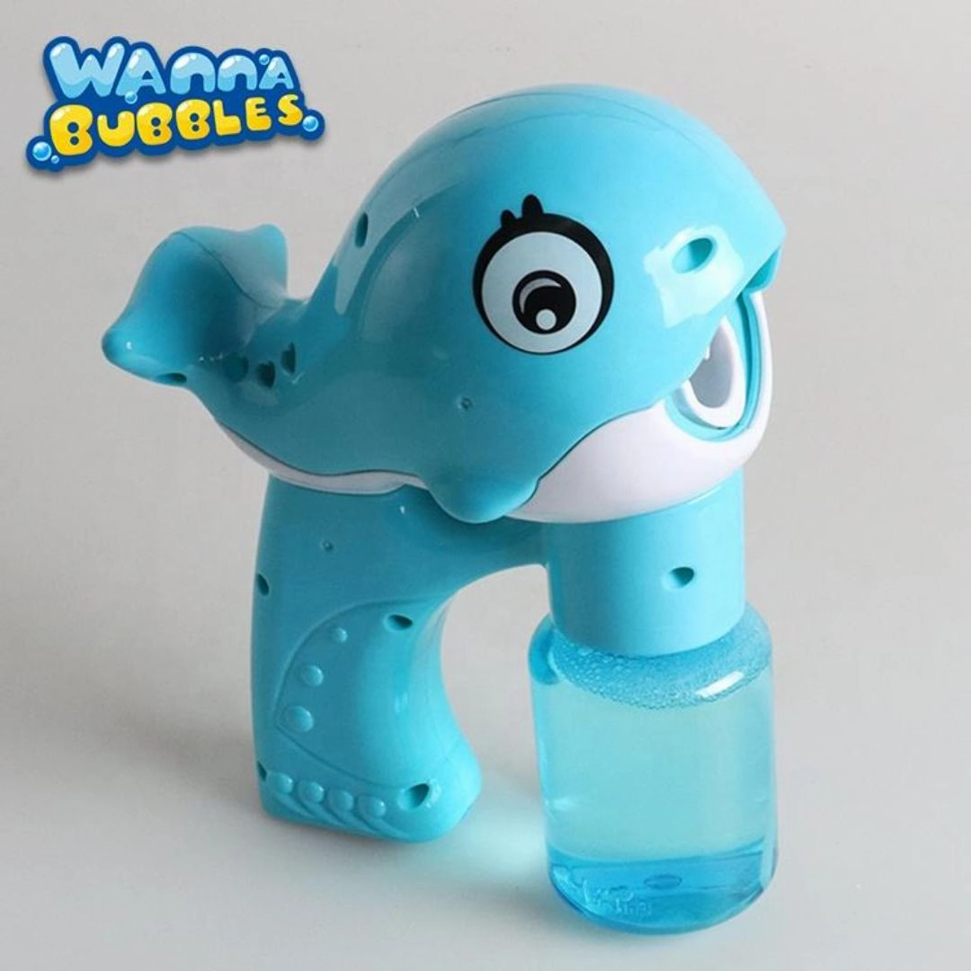 Dolphin Bubble Gun With Light