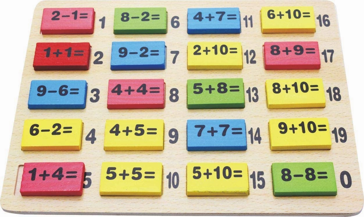 Domino Kindergarten Educational Wooden Toy