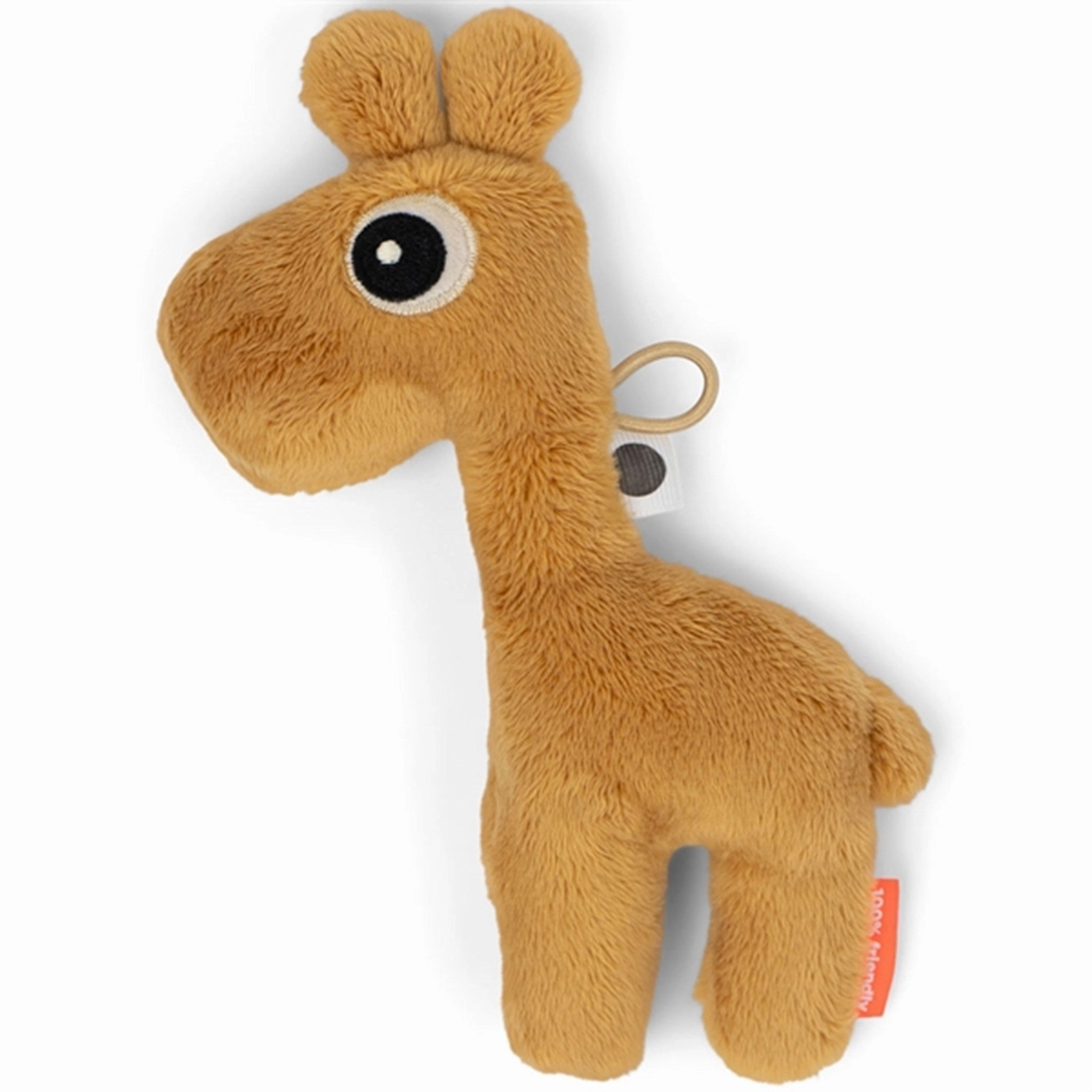 Done by Deer Tiny Sensory Rattle Raffi Mustard