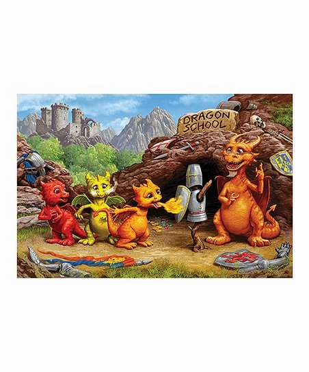 Dragon School 60 Piece Puzzle