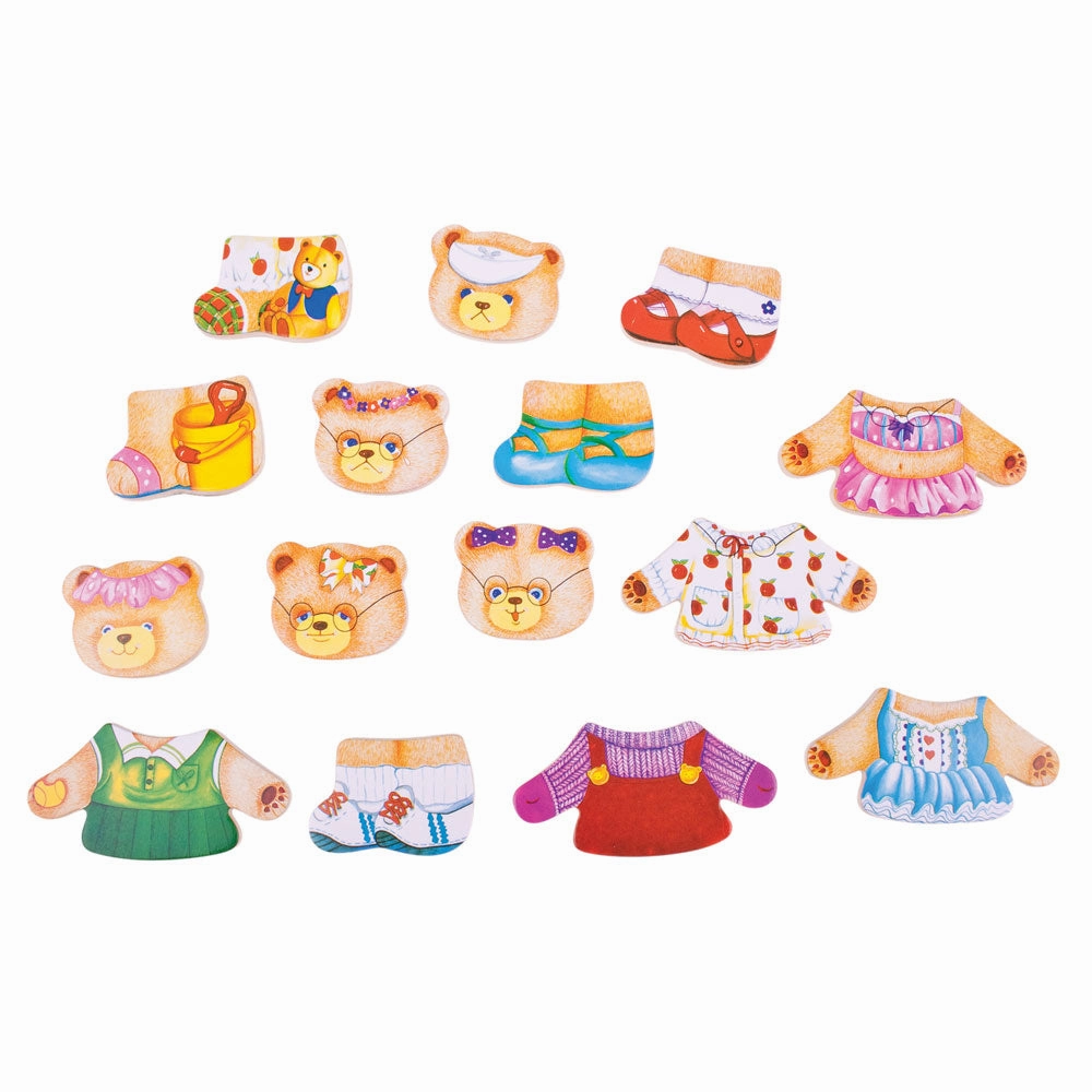 Dress Up Bear Family