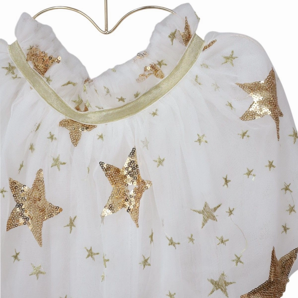 Dress Up Kit - Tutu - Gold Sequin Star