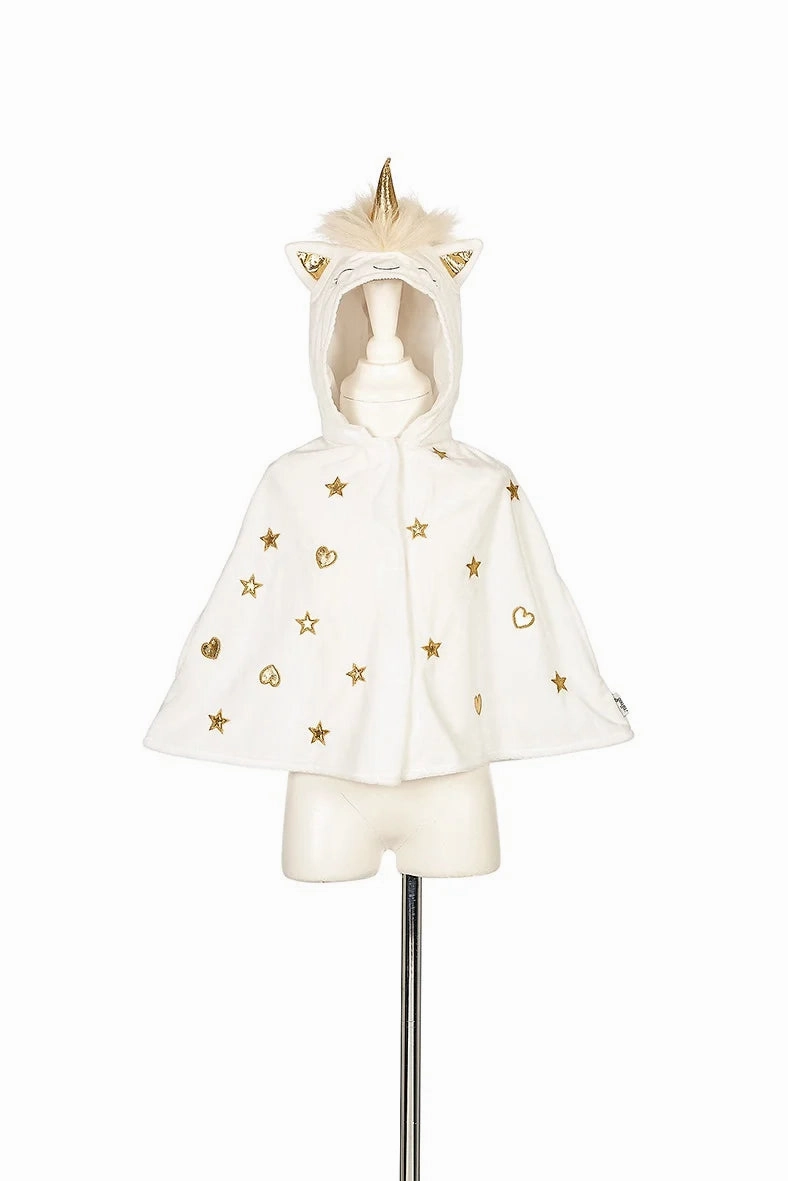 Dress Up Kit - Unicorn Baby Cape - Off White