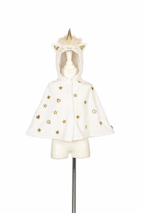 Dress Up Kit - Unicorn Baby Cape - Off White