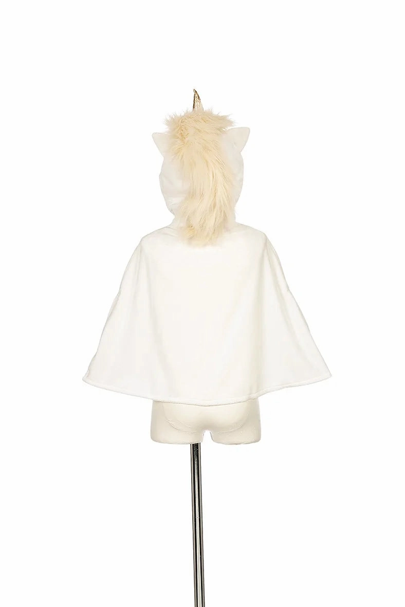 Dress Up Kit - Unicorn Baby Cape - Off White