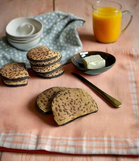 Eco-Friendly Play Food  Rye Bread Slices (2 Pieces)
