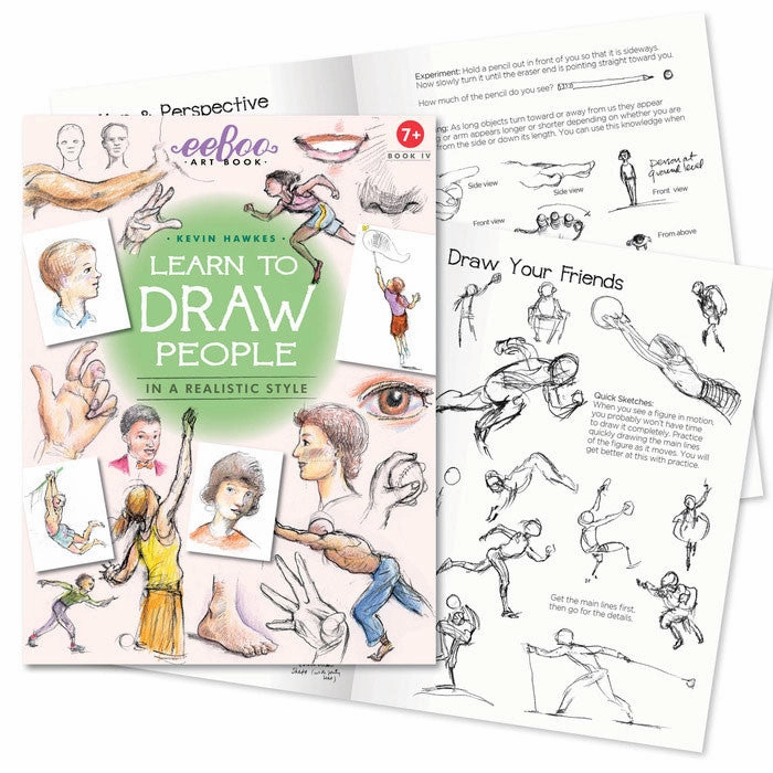 eeBoo Art Book 4 - Learn to Draw People