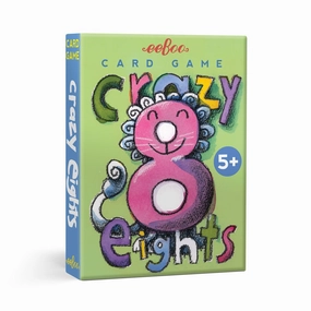 eeBoo Crazy Eight Playing Cards (2Ed)