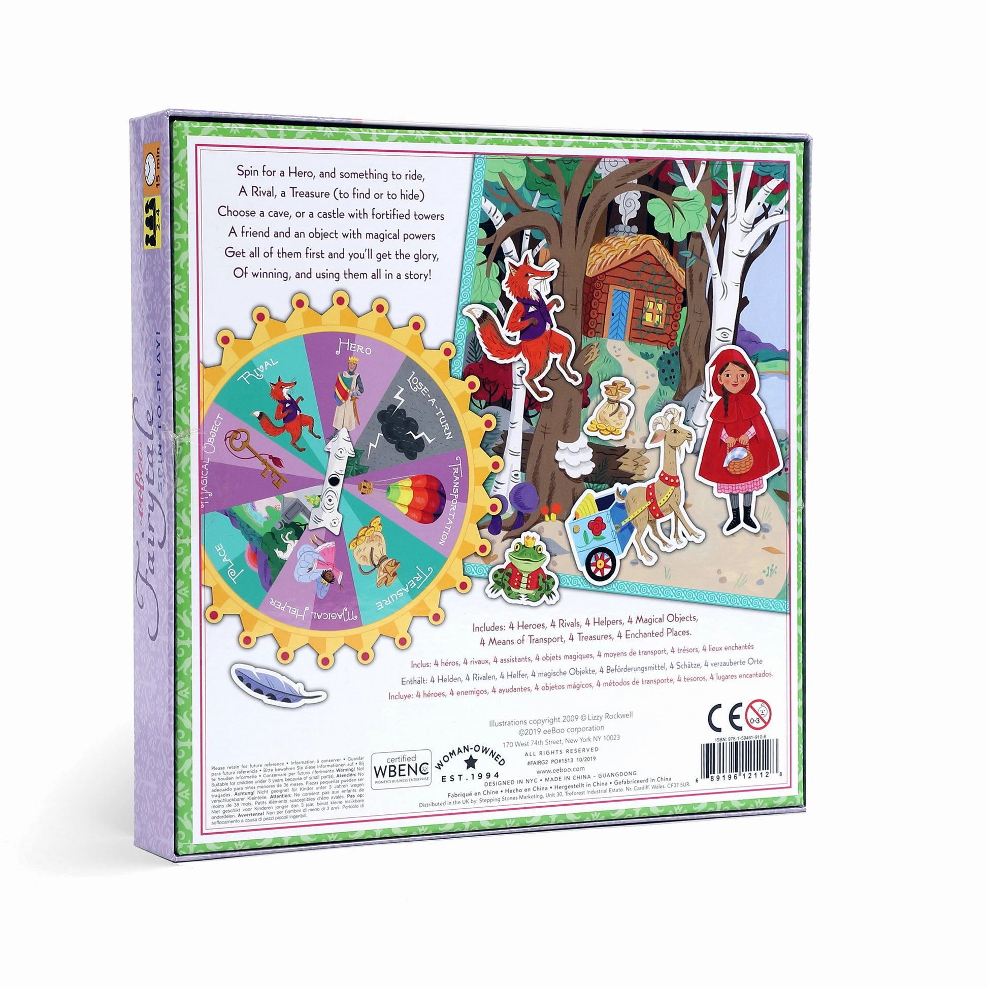 eeBoo Fairytale Spinner Game (2ed)
