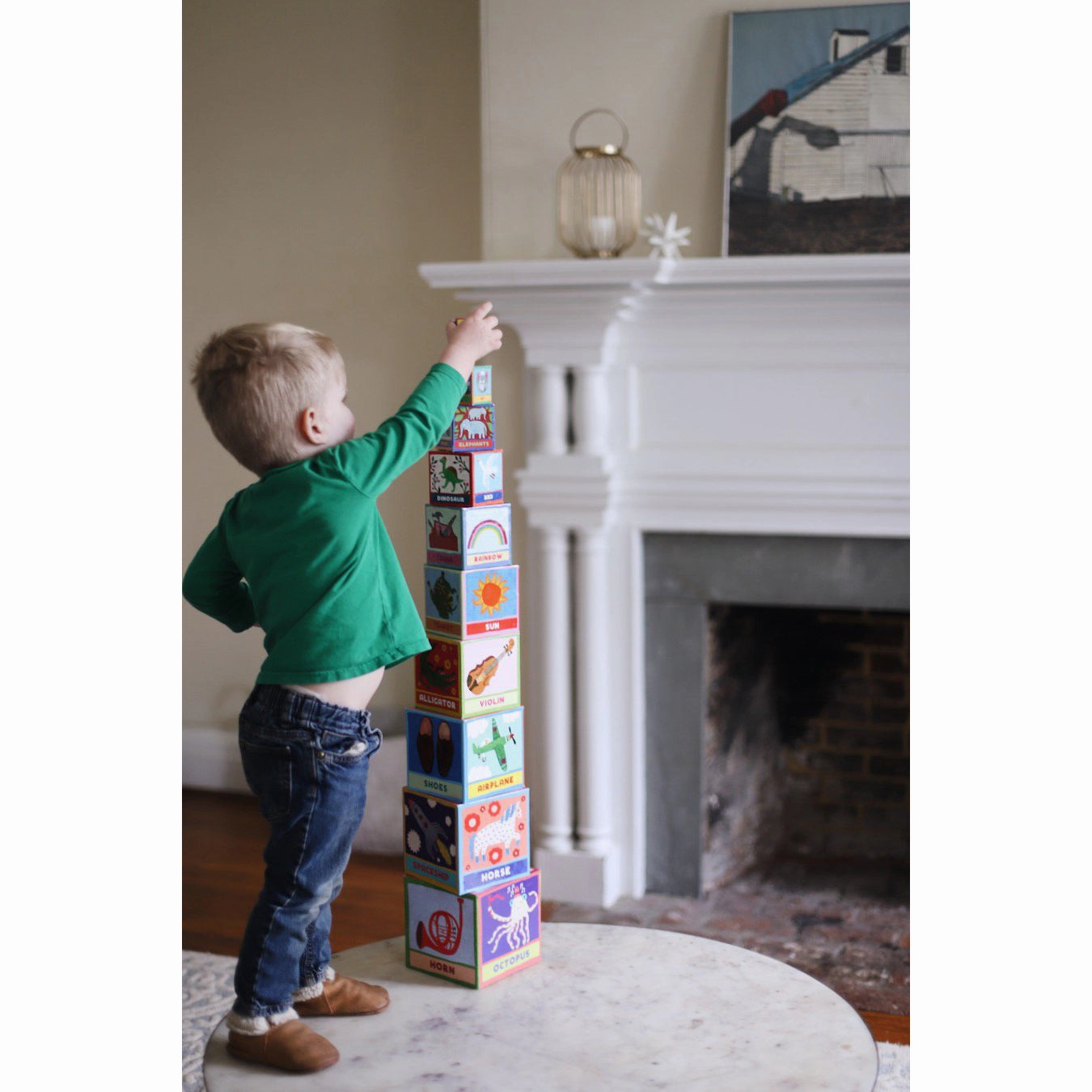 eeBoo First Words Tot Tower