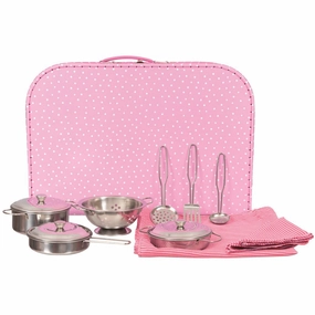 Egmont Pan Set in Pink Case