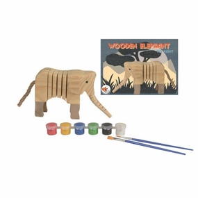 Egmont Toys Wooden Elephant To Paint