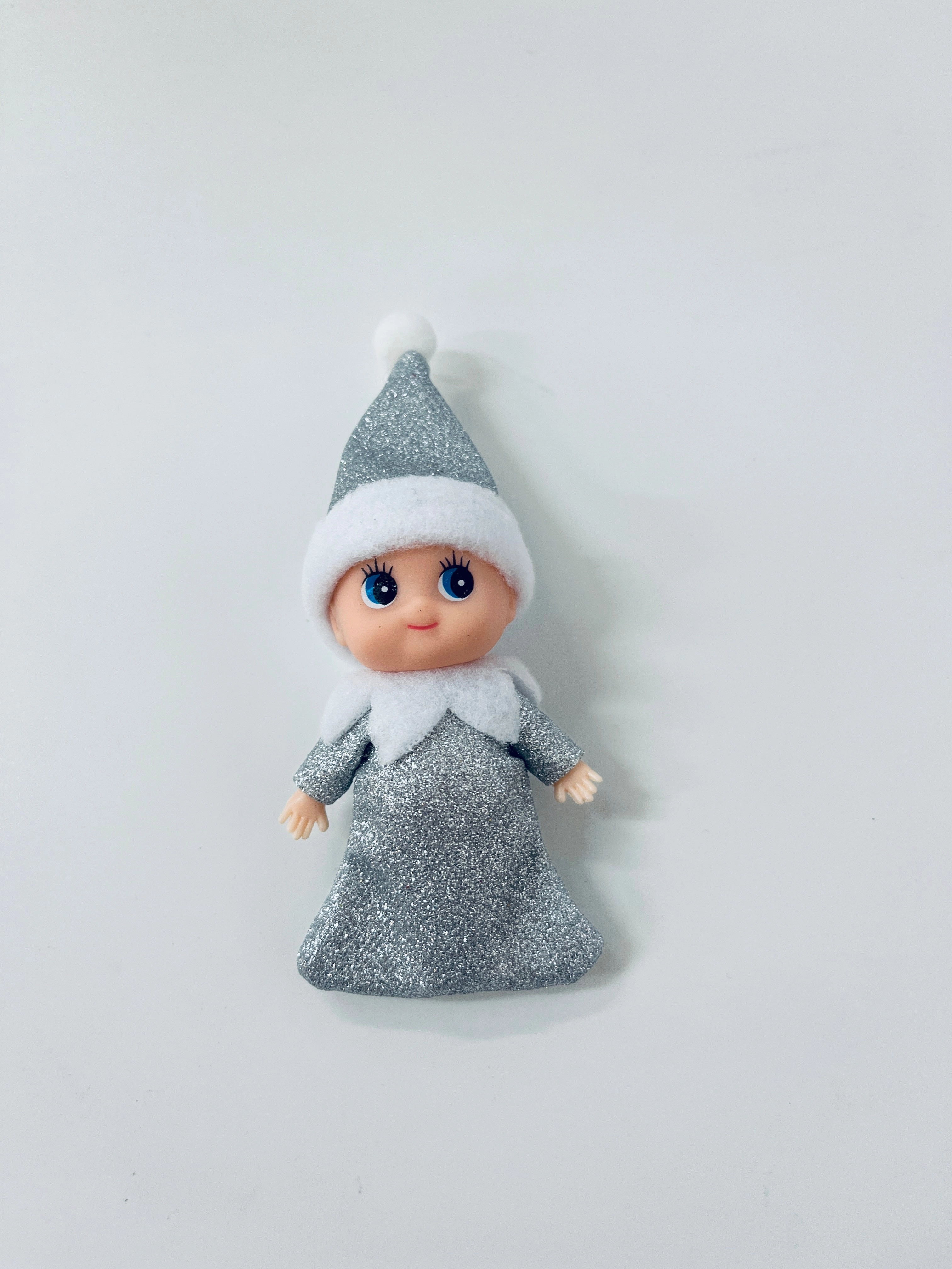 Elf baby silver sparkly