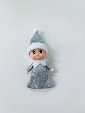 Elf baby silver sparkly