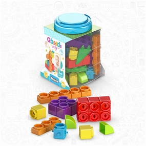 Engino Baby Qboidz - My First Steps - Medium Tub