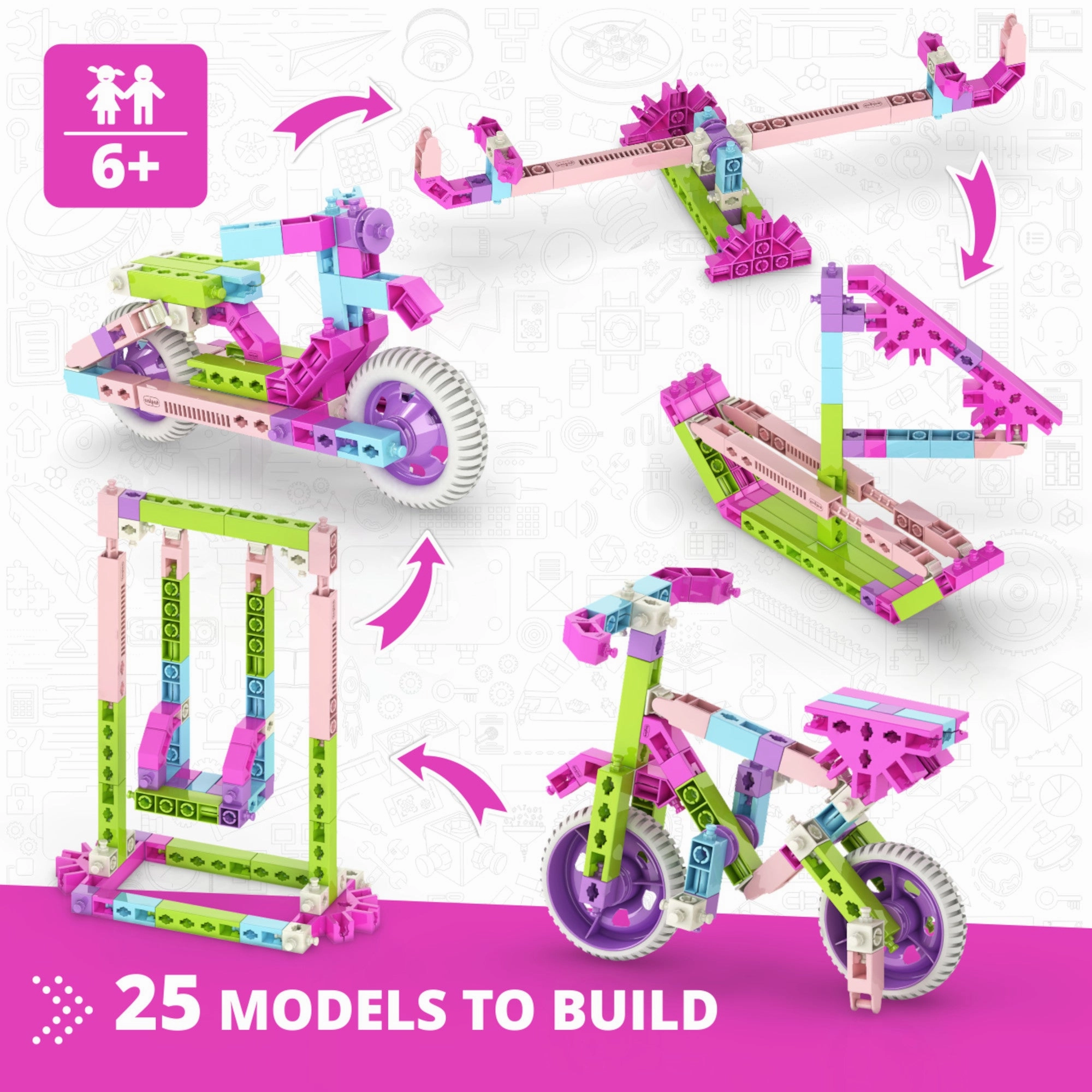 Engino Creative Builder 25 Models Designer Set