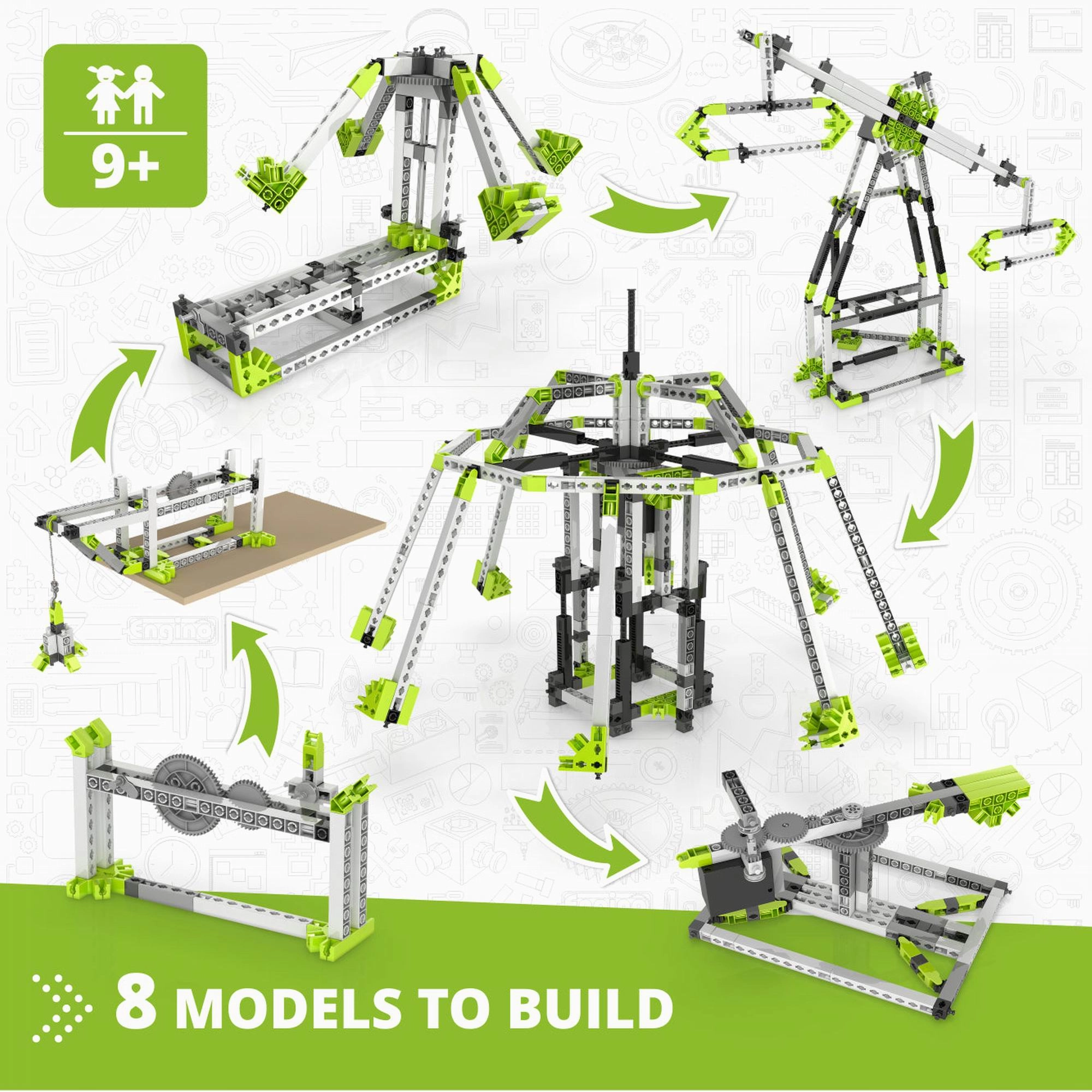 Engino Discovering Stem Amusement Park Set V1 (EN)