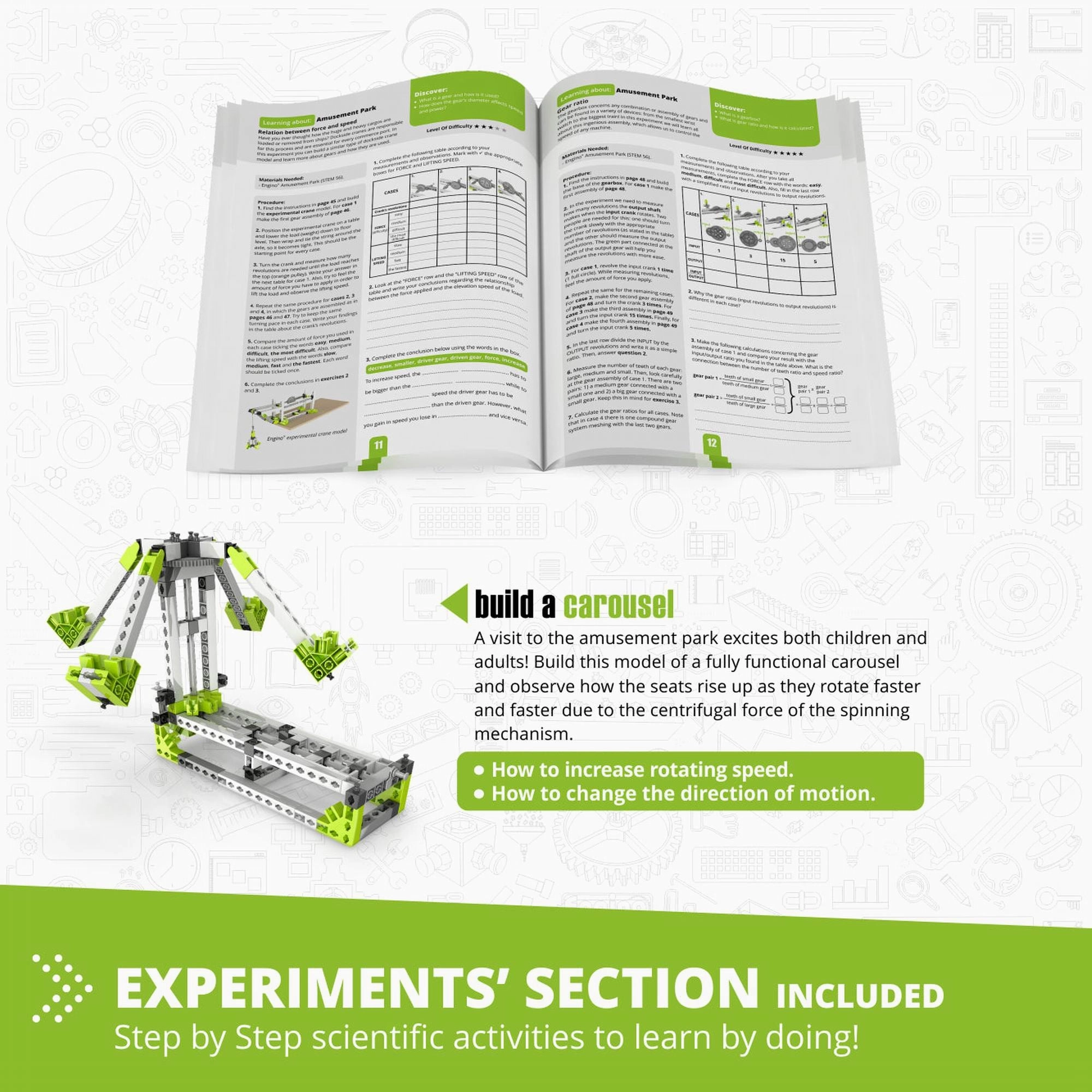 Engino Discovering Stem Amusement Park Set V1 (EN)
