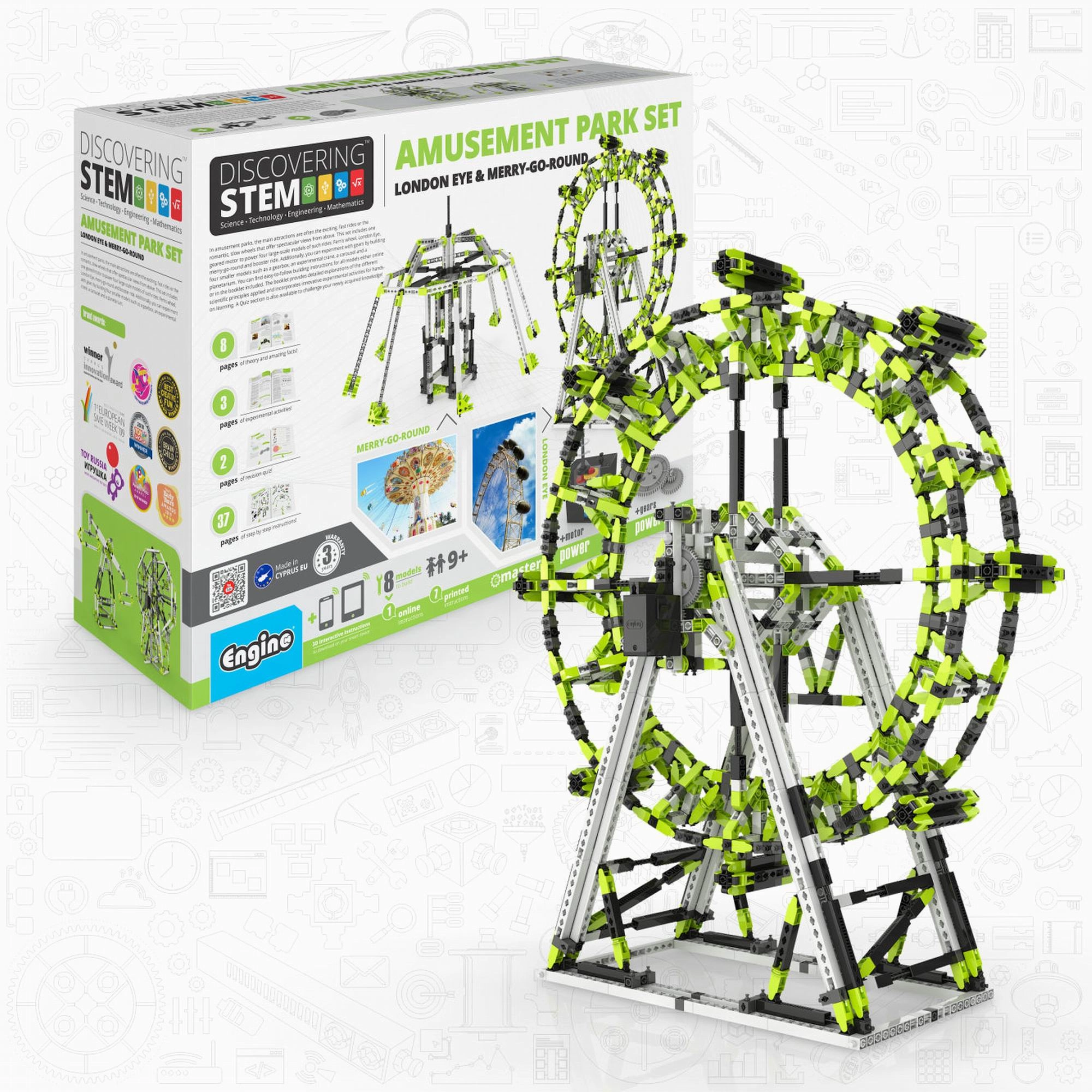 Engino Discovering Stem Amusement Park Set V1 (EN)