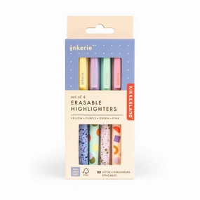 Erasable Highlighters - Set of 4
