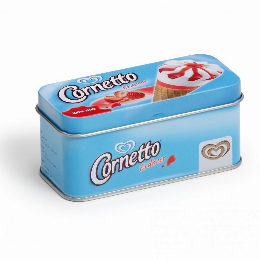 Erzi Ice Cream Cornetto Strawberry In A Tin