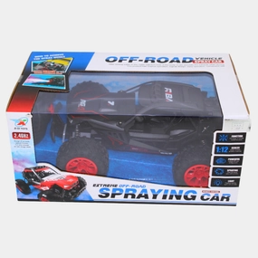 Extreme Off-Road Spraying Car (Black & Red)