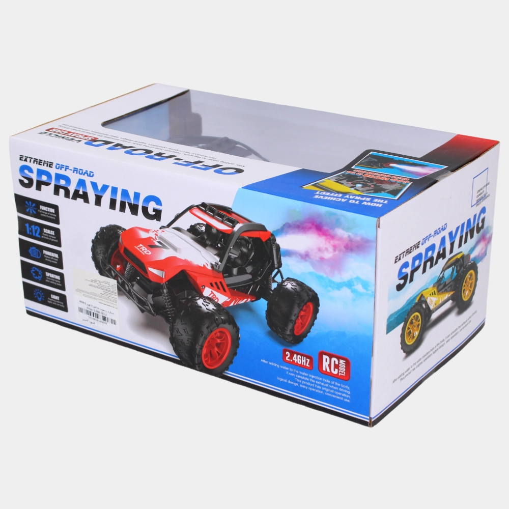 Extreme Off-Road Spraying Car (Black & Red)