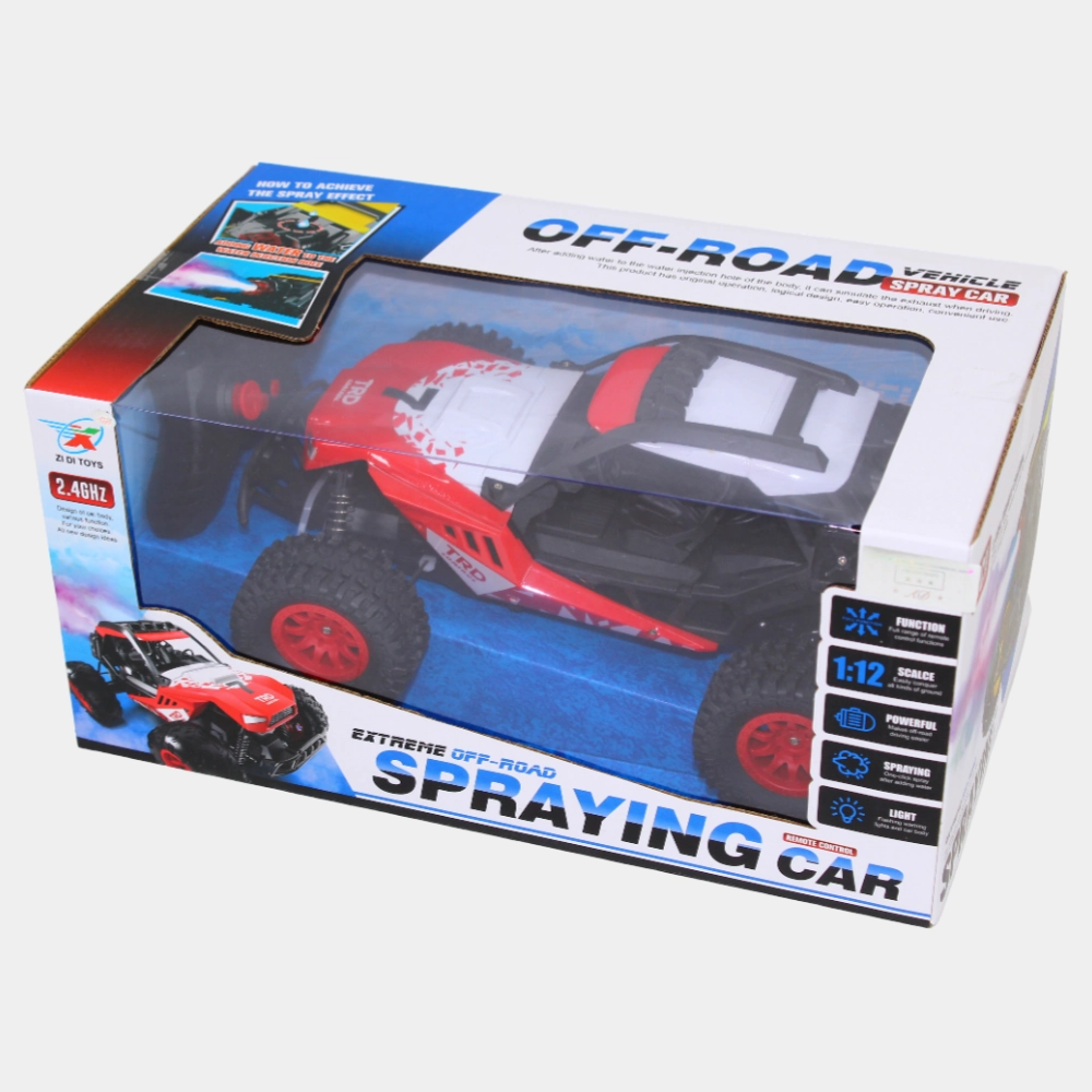 Extreme Off-Road Spraying Car (Red/Black/White)