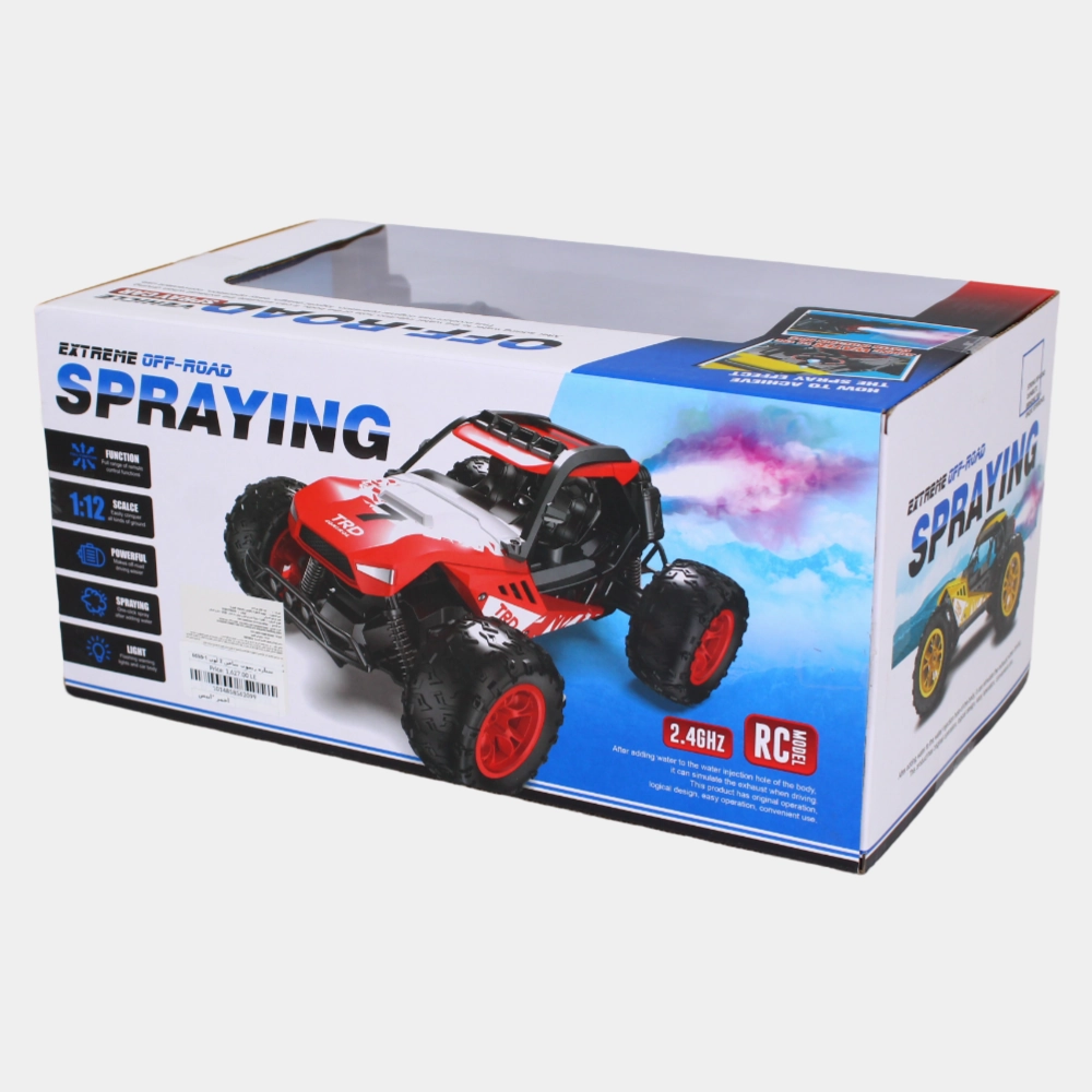 Extreme Off-Road Spraying Car (Red/Black/White)