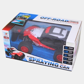 Extreme Off-Road Spraying Car (Red/Black/White)
