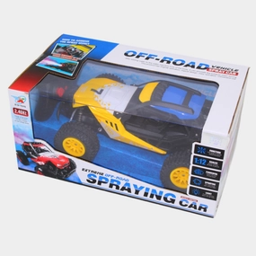 Extreme Off-Road Spraying Car (Yellow/Black/White)
