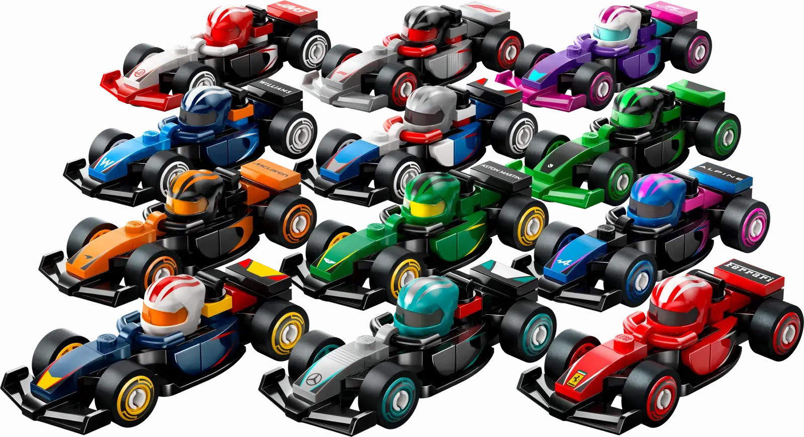 F1 Collectible Race Car Lego 71049