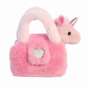 Fancy Pals Pet Carrier Plushy Pink Heart