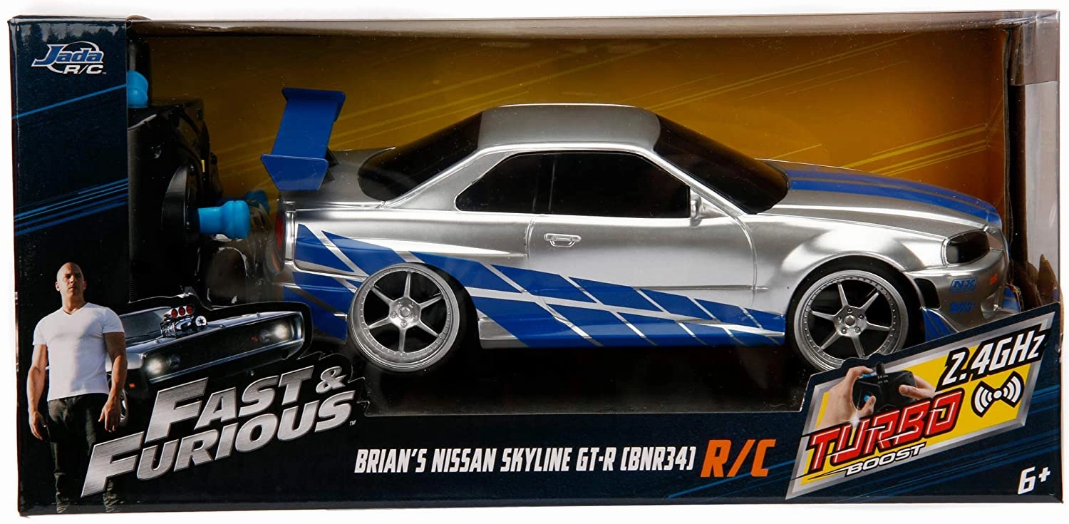 Fast&Furious RC Nissan Skyline GTR 1:24
