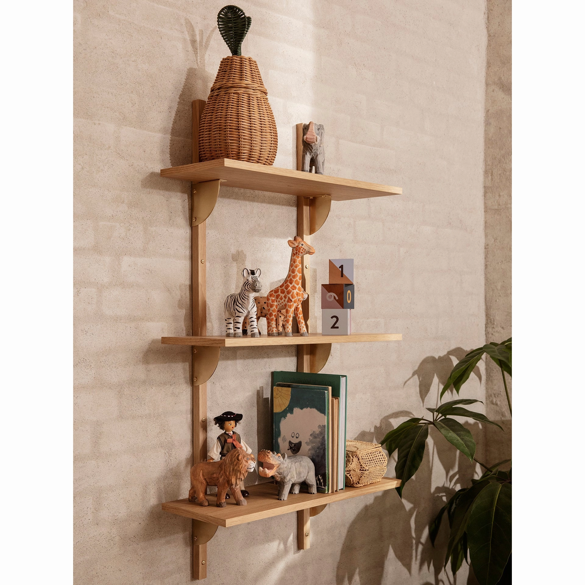 ferm LIVING Animal Hand-carved - Lion