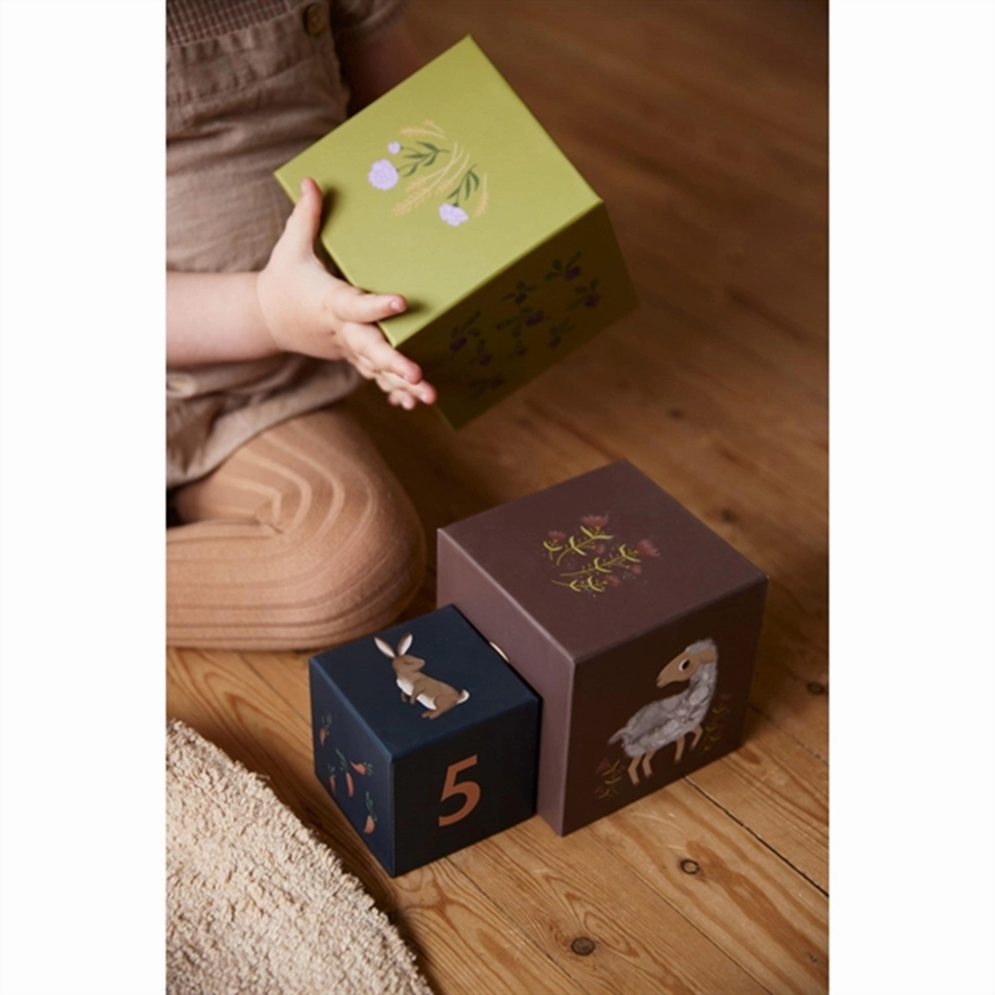 FILIBABBA Stacking Blocks Magic Farm