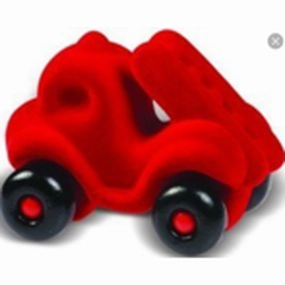 Fireman Little Engine Rubba - Red