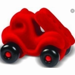 Fireman Little Engine Rubba - Red